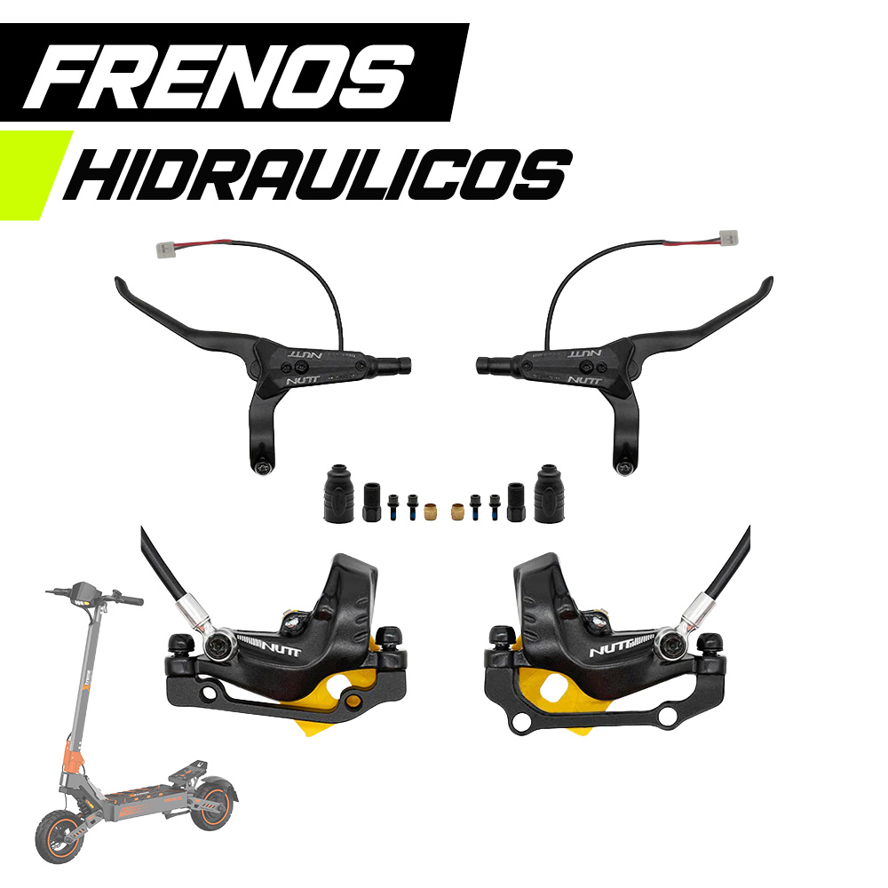 Kit Frenos Hidráulicos Nutt 4 Pistones para Xtreme F1