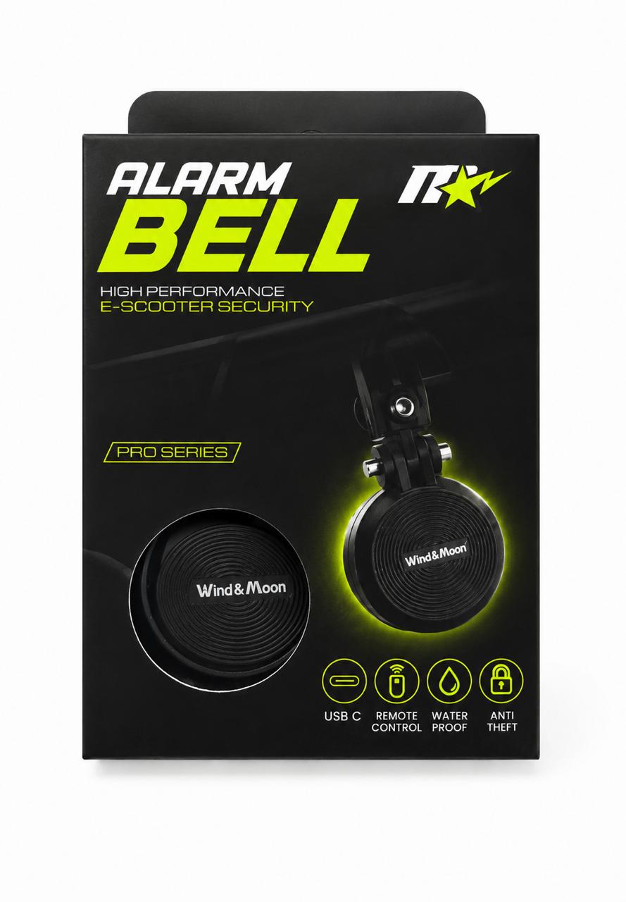 Timbre y Alarma Inalámbrica Recargable para Patinete Eléctrico