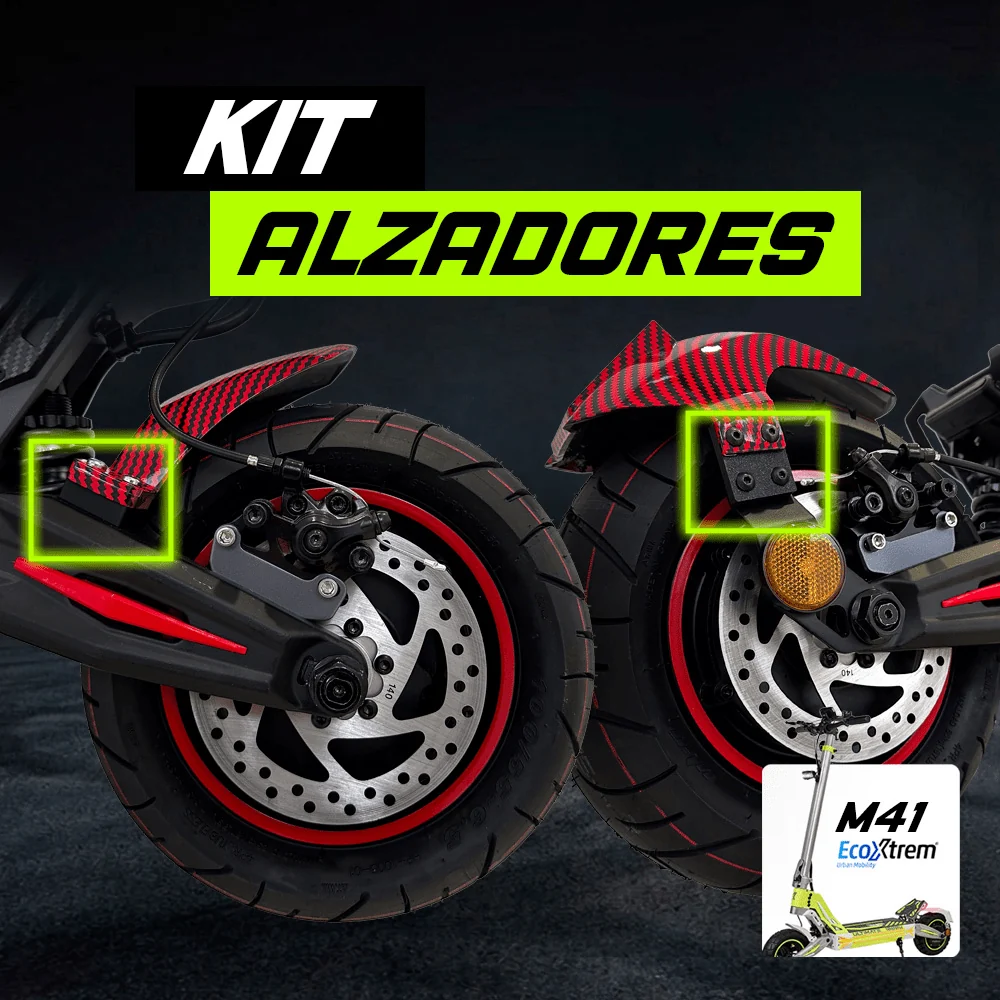Alzadores guardabarros Ecoxtrem M41