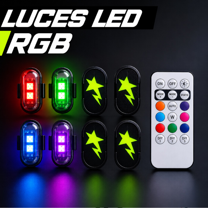 RGB LED Lights Electric Scooter