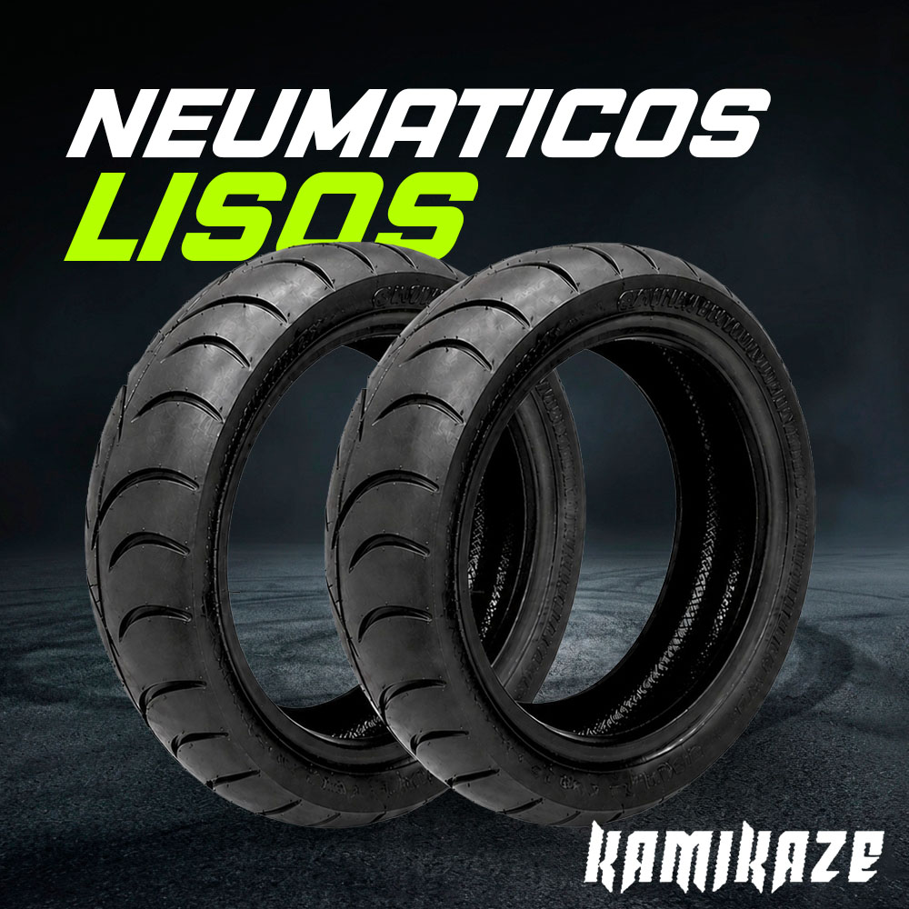 Neumáticos lisos para Kamikaze