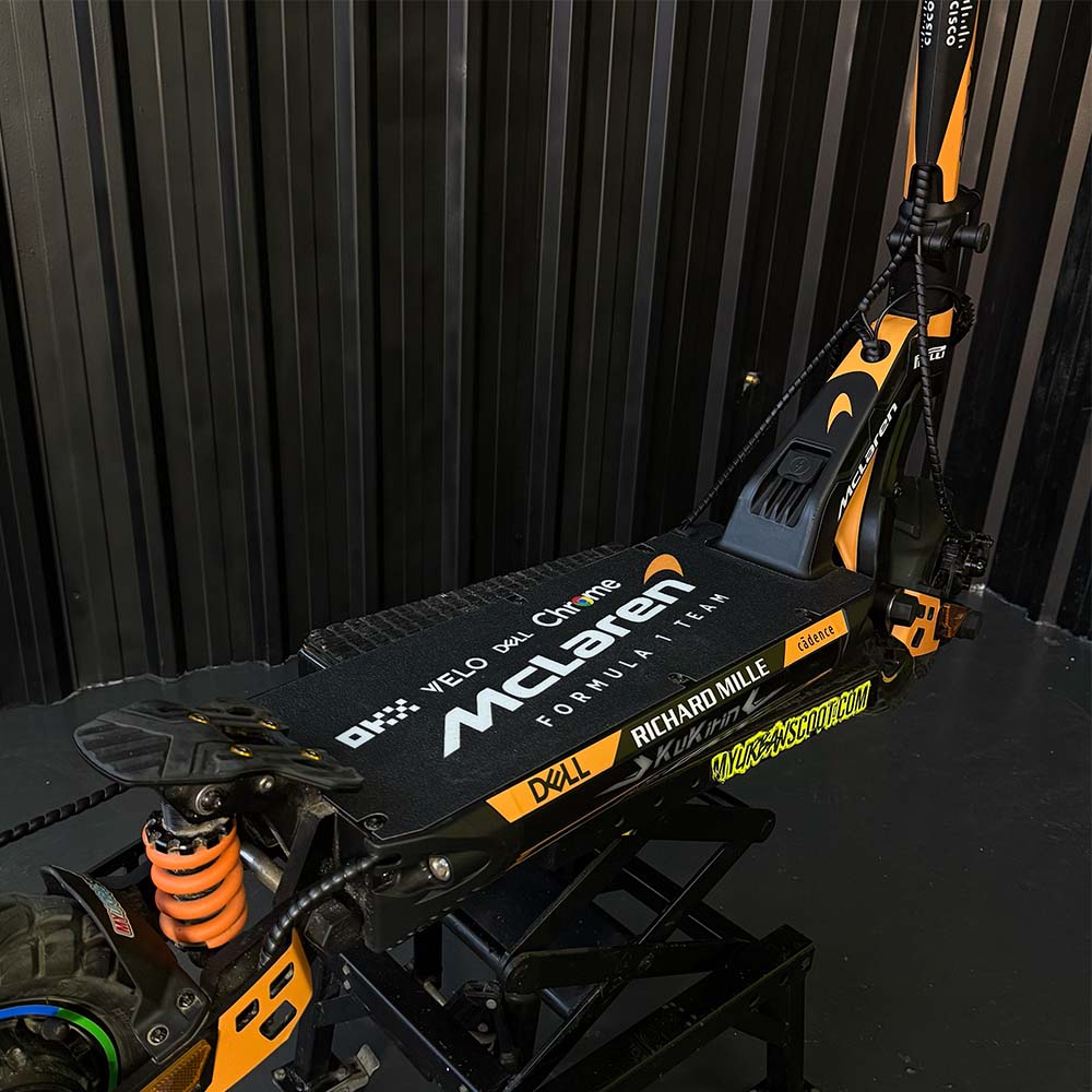 Masterign Number Kukirin G2 Master McLaren Stickers | MyUrbanScoot